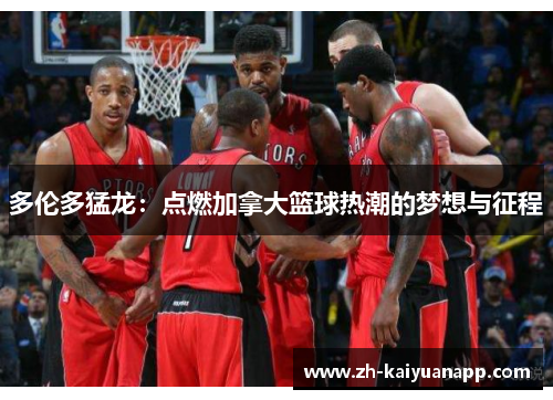 多伦多猛龙：点燃加拿大篮球热潮的梦想与征程